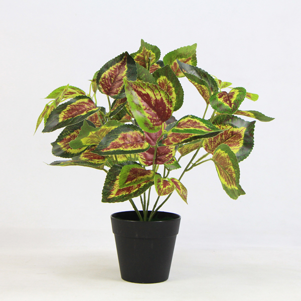 Nice Backyard | Red Heart Leaf Artificial Plant - Nice Backyard