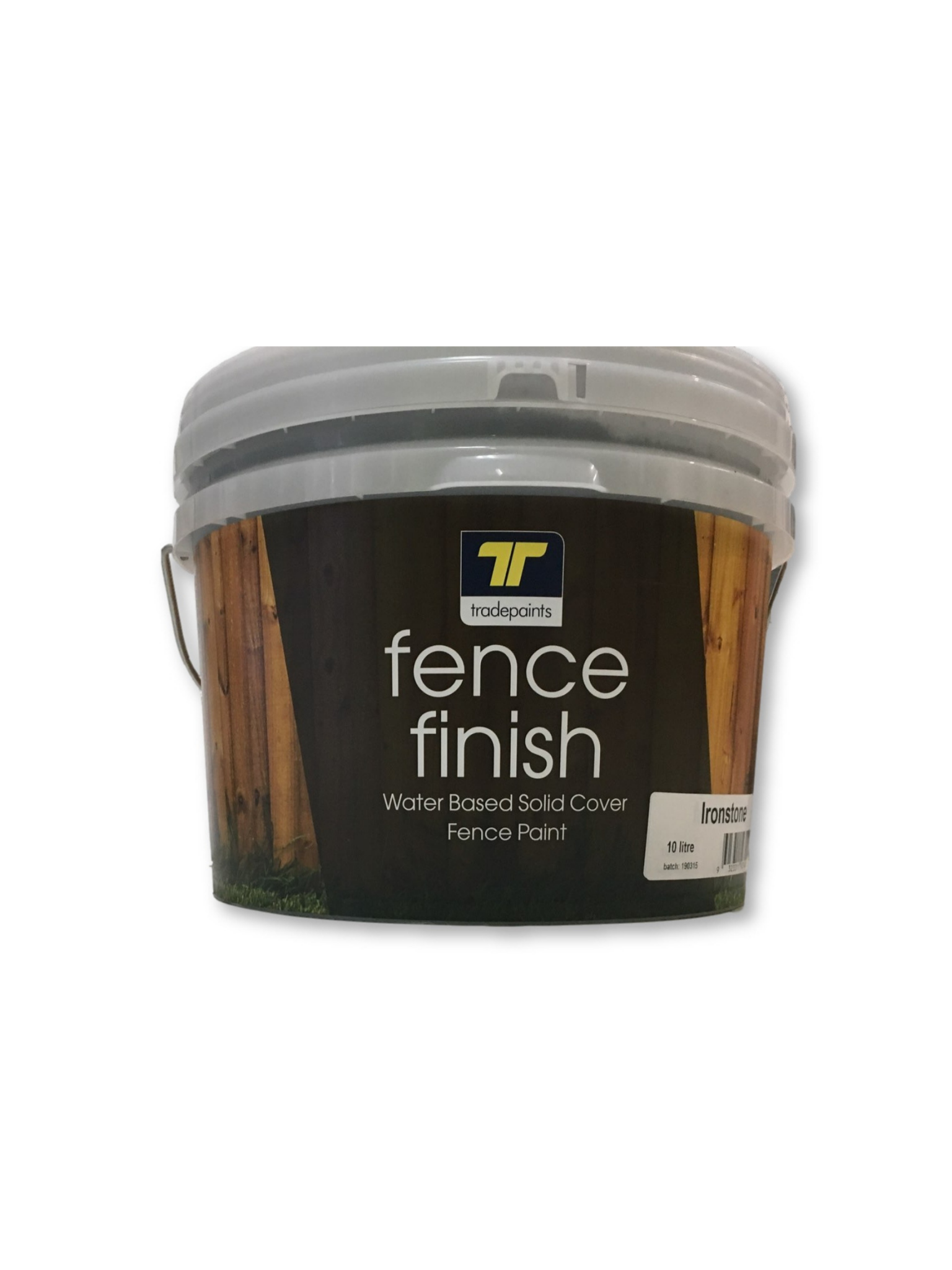 Nice Backyard Timber Fence Paint 10L Ironstone Colour Nice Backyard