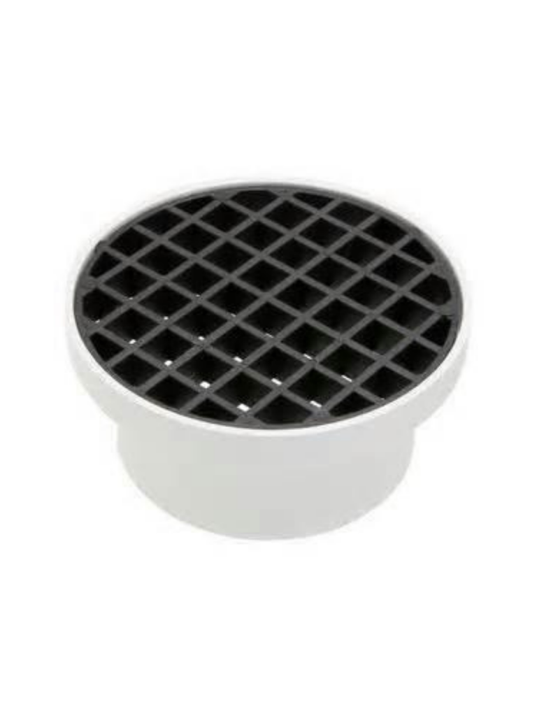 Nice Backyard Finishing Collar & Grate 100mm S/W Nice Backyard