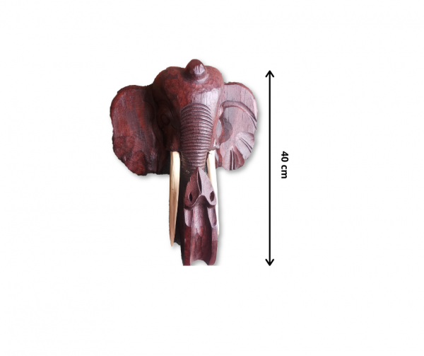 Elephant Wooden Sculpture