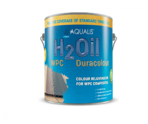 AQUALIS - H2 Oil Duracolour - Charcoal 4 LT