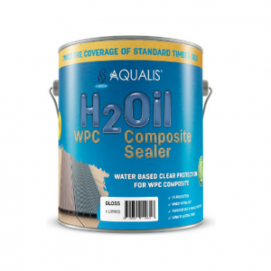 AQUALIS - H2 Oil Composite Sealer Gloss - 4Lt