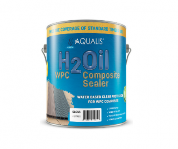 AQUALIS - H2 Oil Composite Sealer Gloss - 4Lt