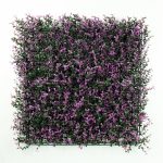 Lavender Artificial Hedge Tile (A006) 50 x 50 CM