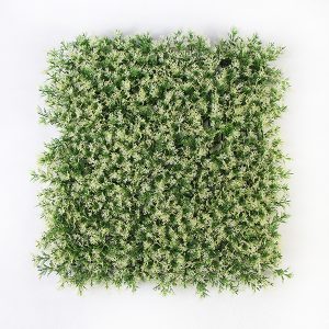 White Flower Artificial Hedge Tile 50 x 50 CM