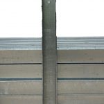 6.1mm Thick Steel Post for 75mm Sleeper