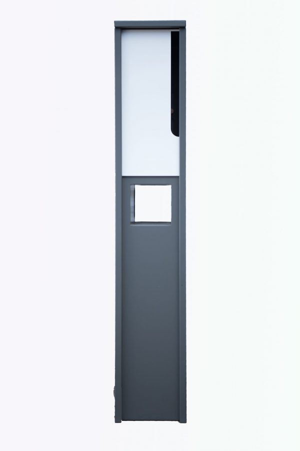 Metal Mailbox - Steel Grey JHC-6001