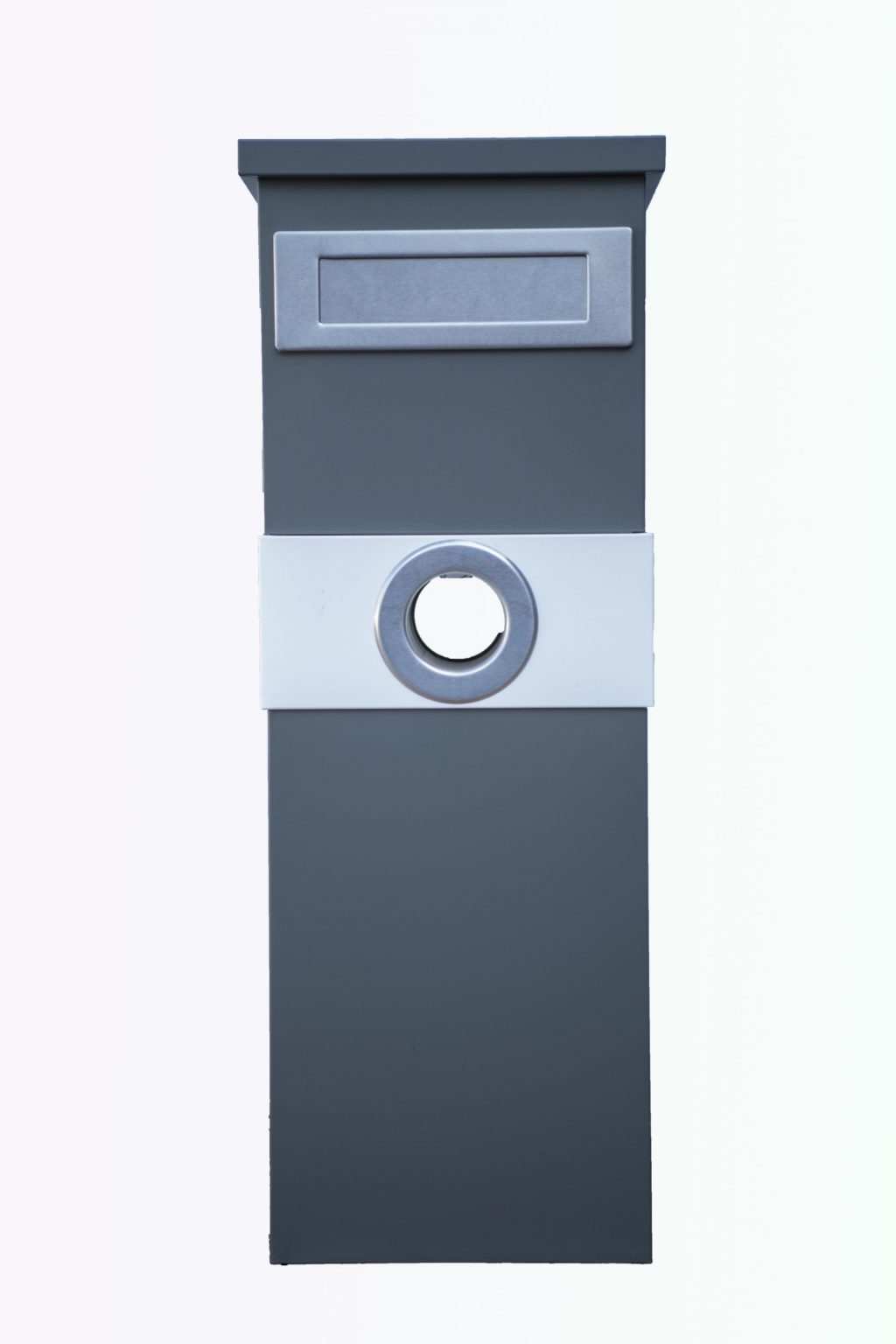 Nice Backyard Metal Mailbox Steel Grey JHC6003 Melania Grey Nice