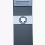 Metal Mailbox – Steel Grey JHC-6003 Melania Grey