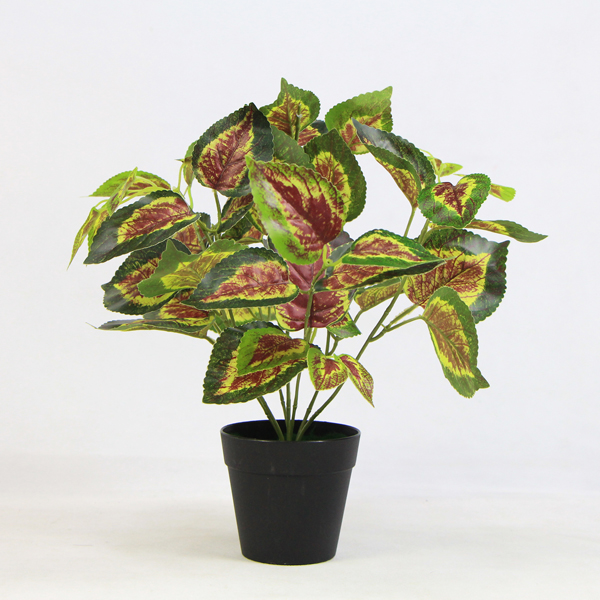 Red Heart Leaf Artificial Plant